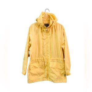 PACIFIC TRAIL Vintage Hooded Cinch Rain Coat